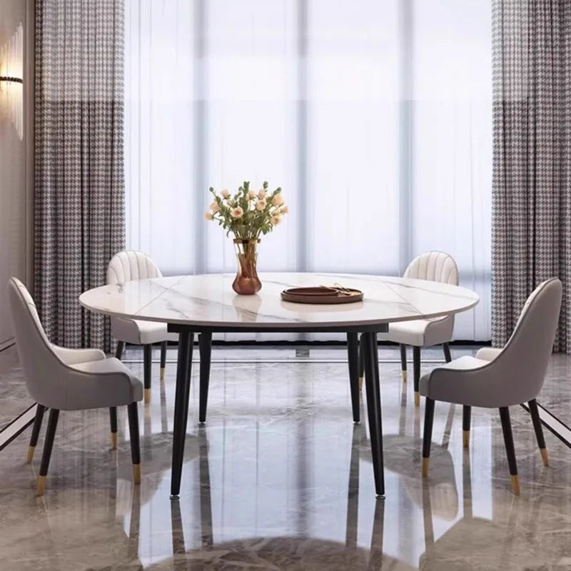 Minimalist dining table, luxury