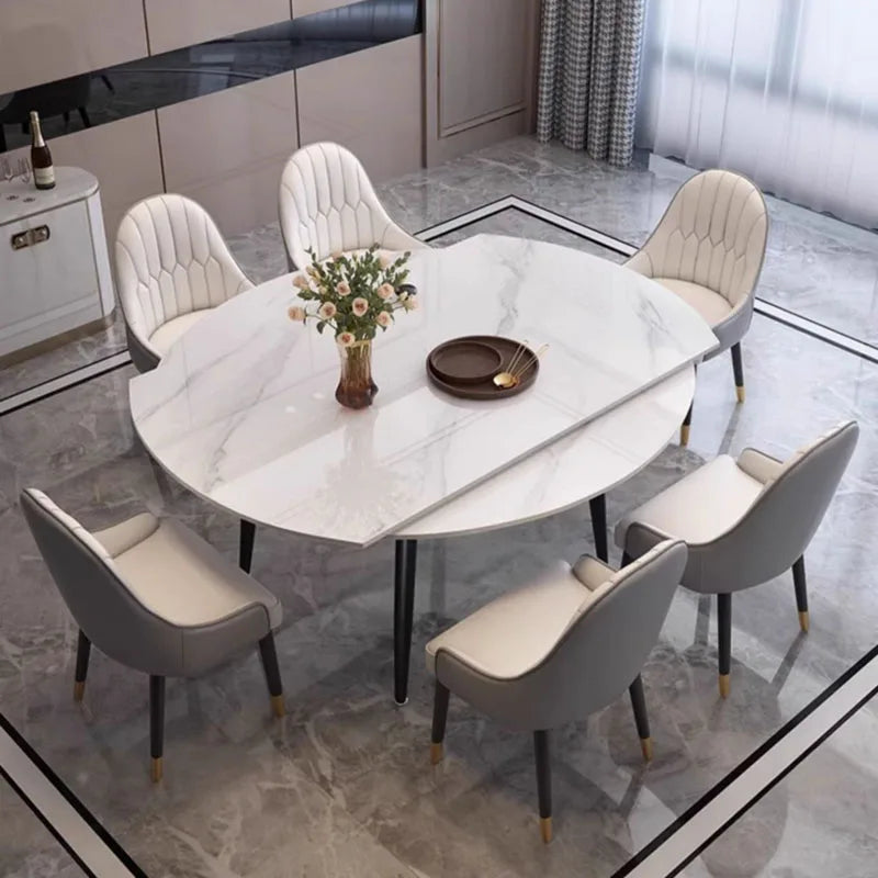 Minimalist dining table, luxury