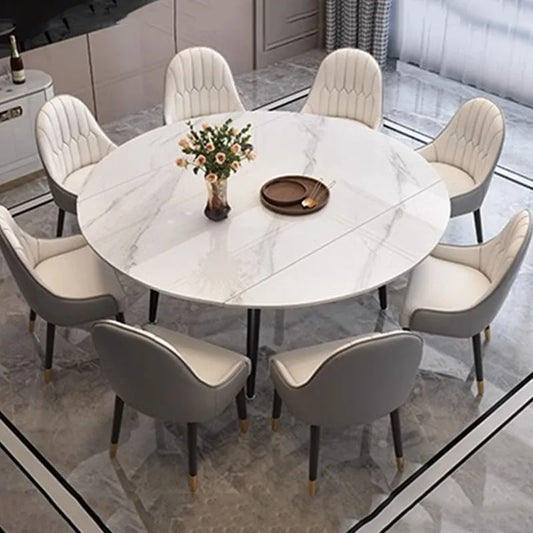 Minimalist dining table, luxury